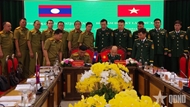 Vietnamese and Lao units hold talks
